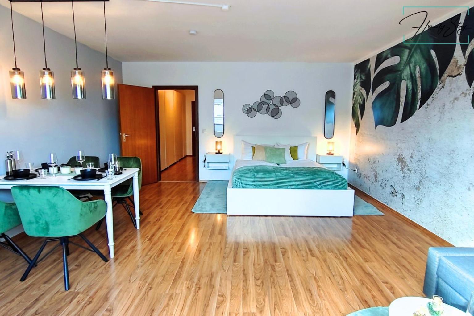 Homely Stay Serenity Greens - Stylisch Studio-Apartment With Kitchen - 10 Min To Central Station, Pet Friendly Munich Exterior photo
